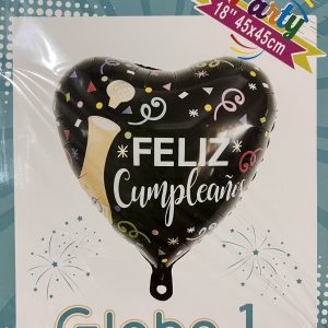 Globo con Helio Feliz Cumpleaños.